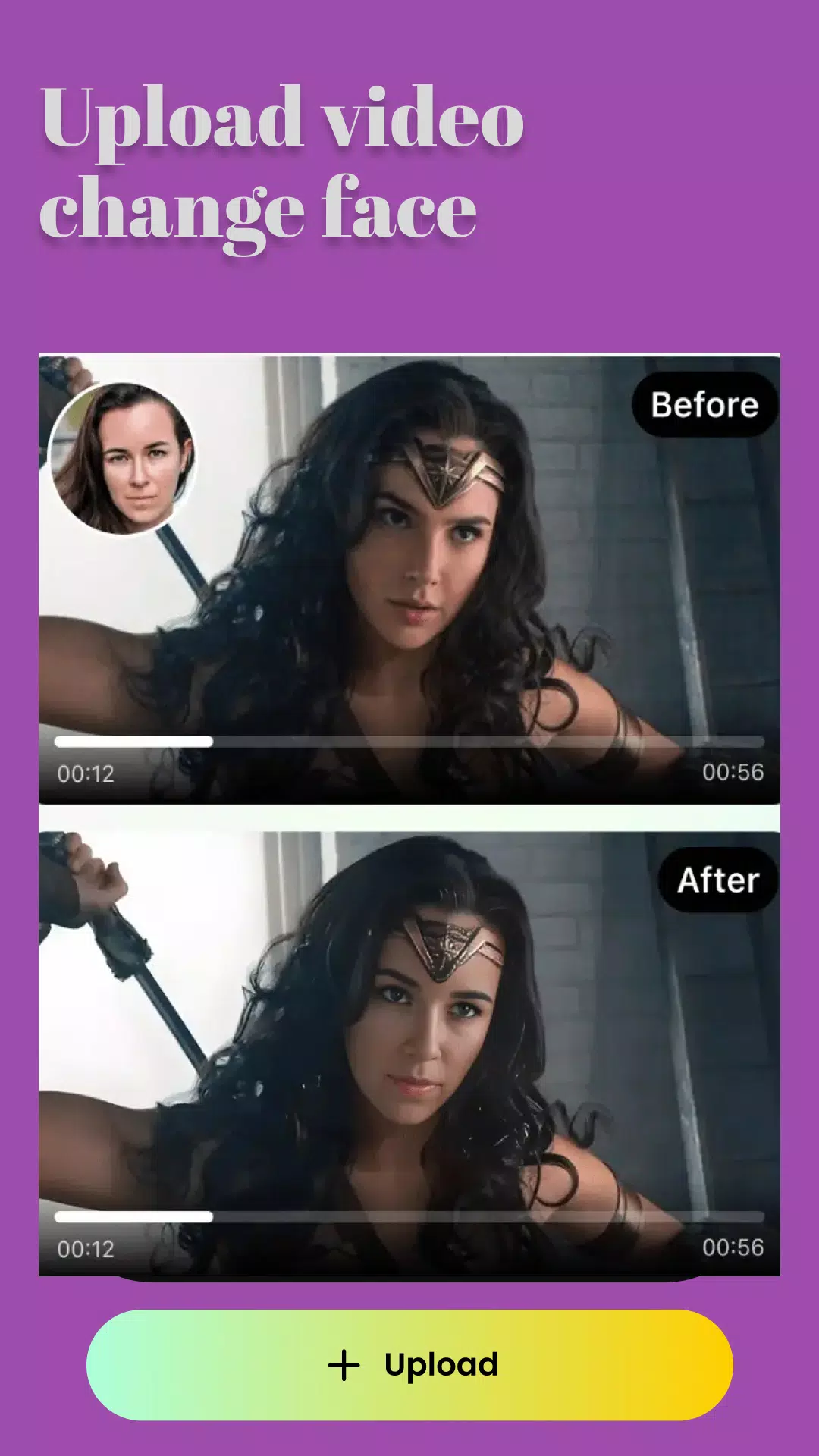 Schermata AI Face Swap Video App-Swapme 1