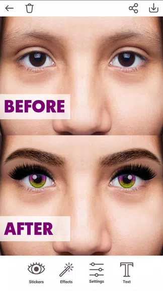 Schermata Eye Color Changer 3