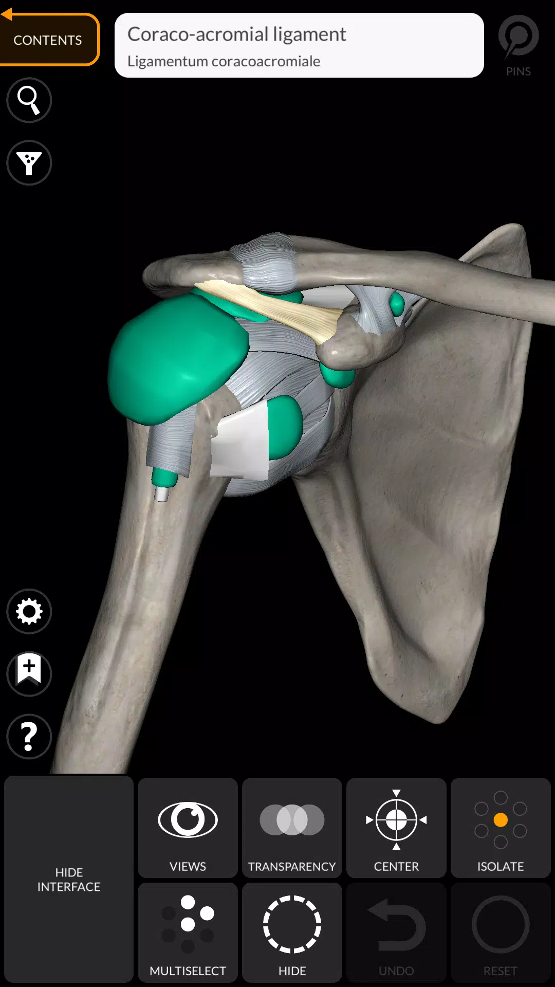 Schermata Anatomy 3D Atlas 4