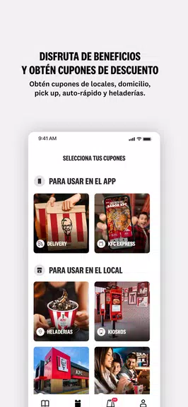 KFC APP - Ec, Co, Cl, Ar y Ve Schermafbeelding 3