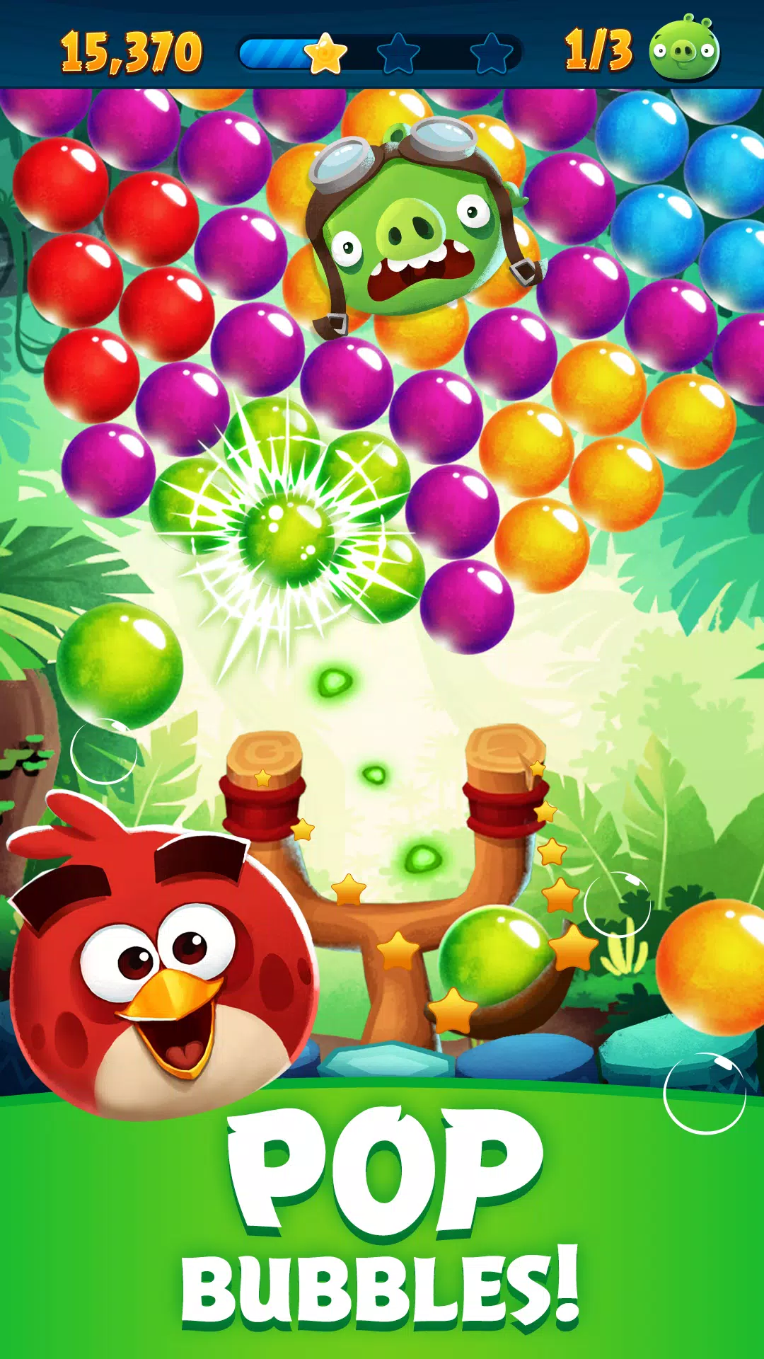 Angry Birds POP Bubble Shooter應用截圖第1張