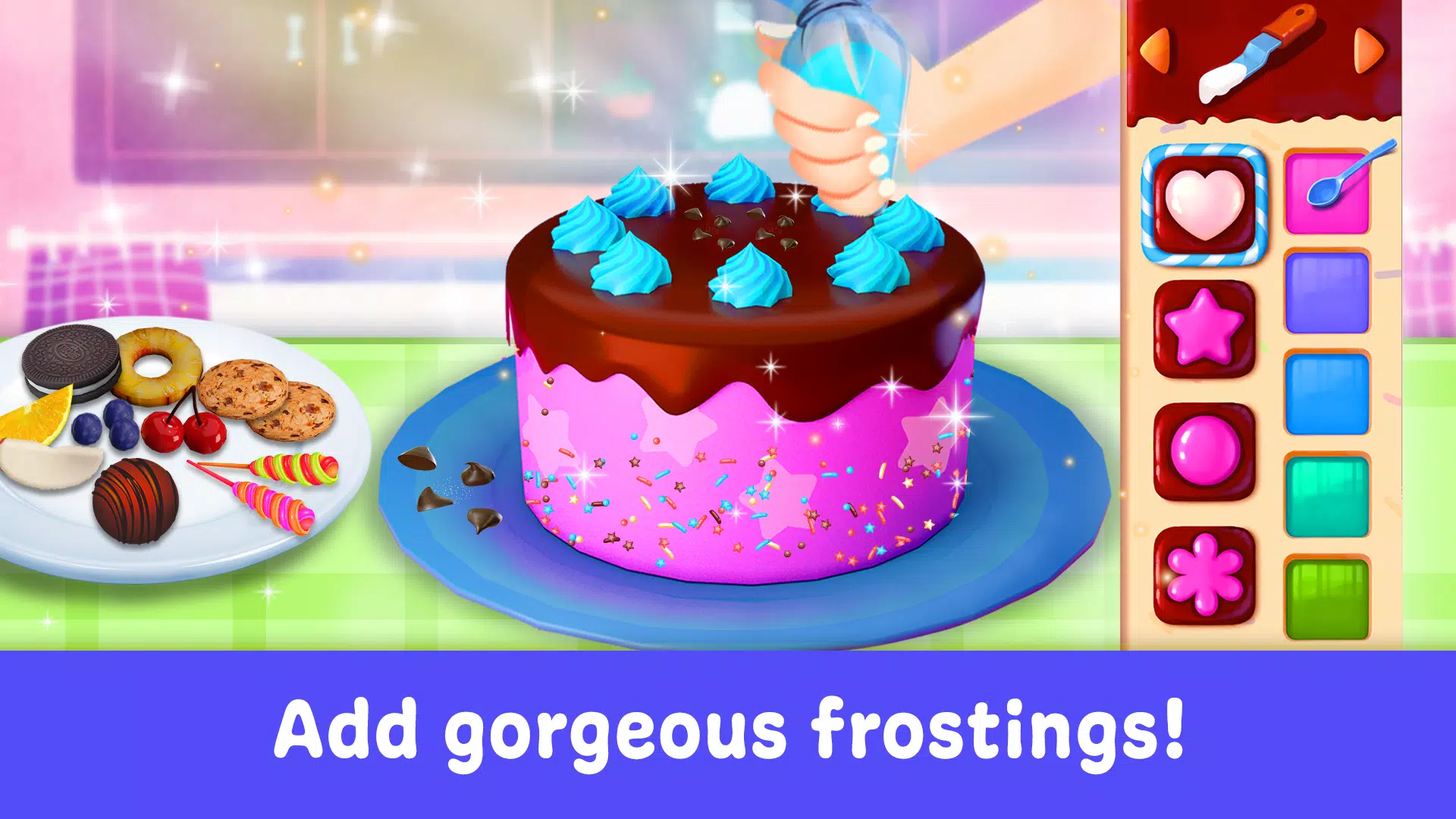 Cake Maker Games for Girls ภาพหน้าจอ 4