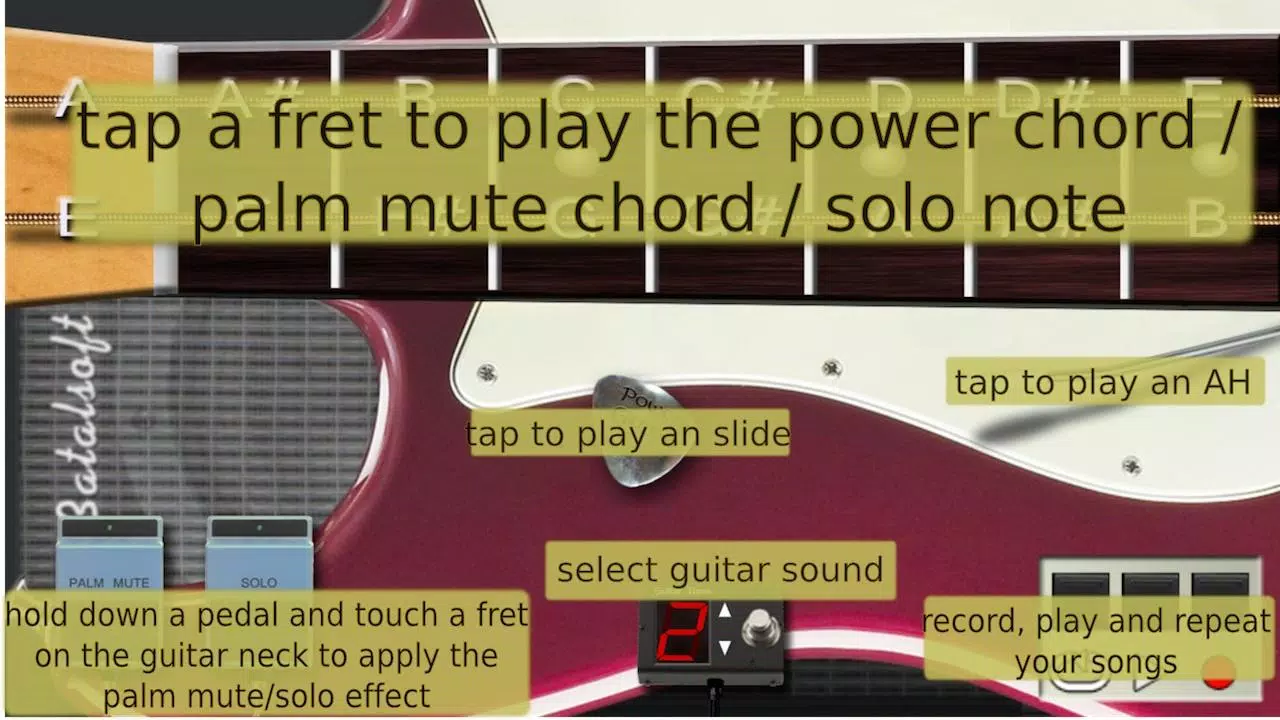 Power guitar HD Schermafbeelding 4