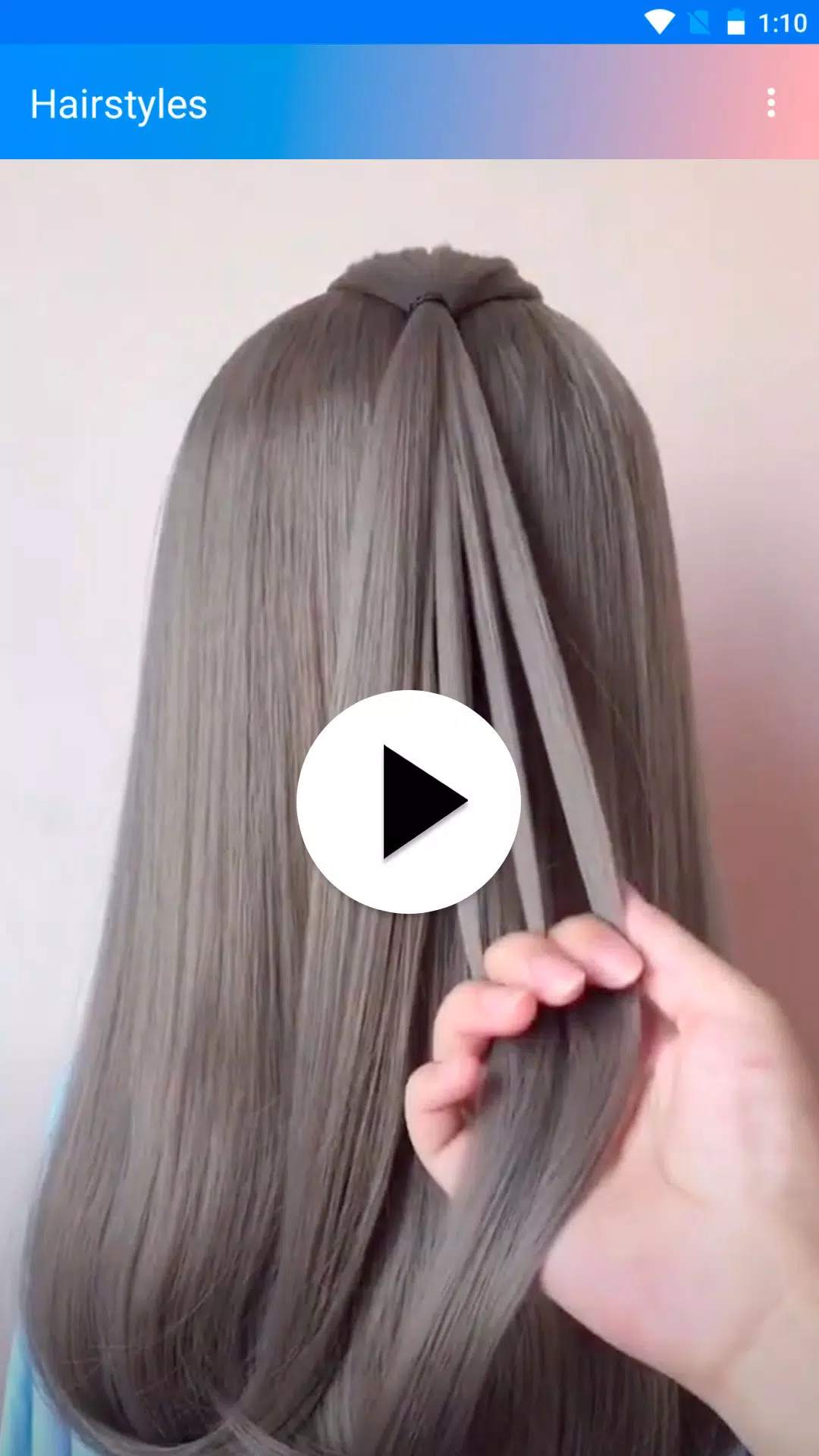 Easy hairstyles step by step 스크린샷 3