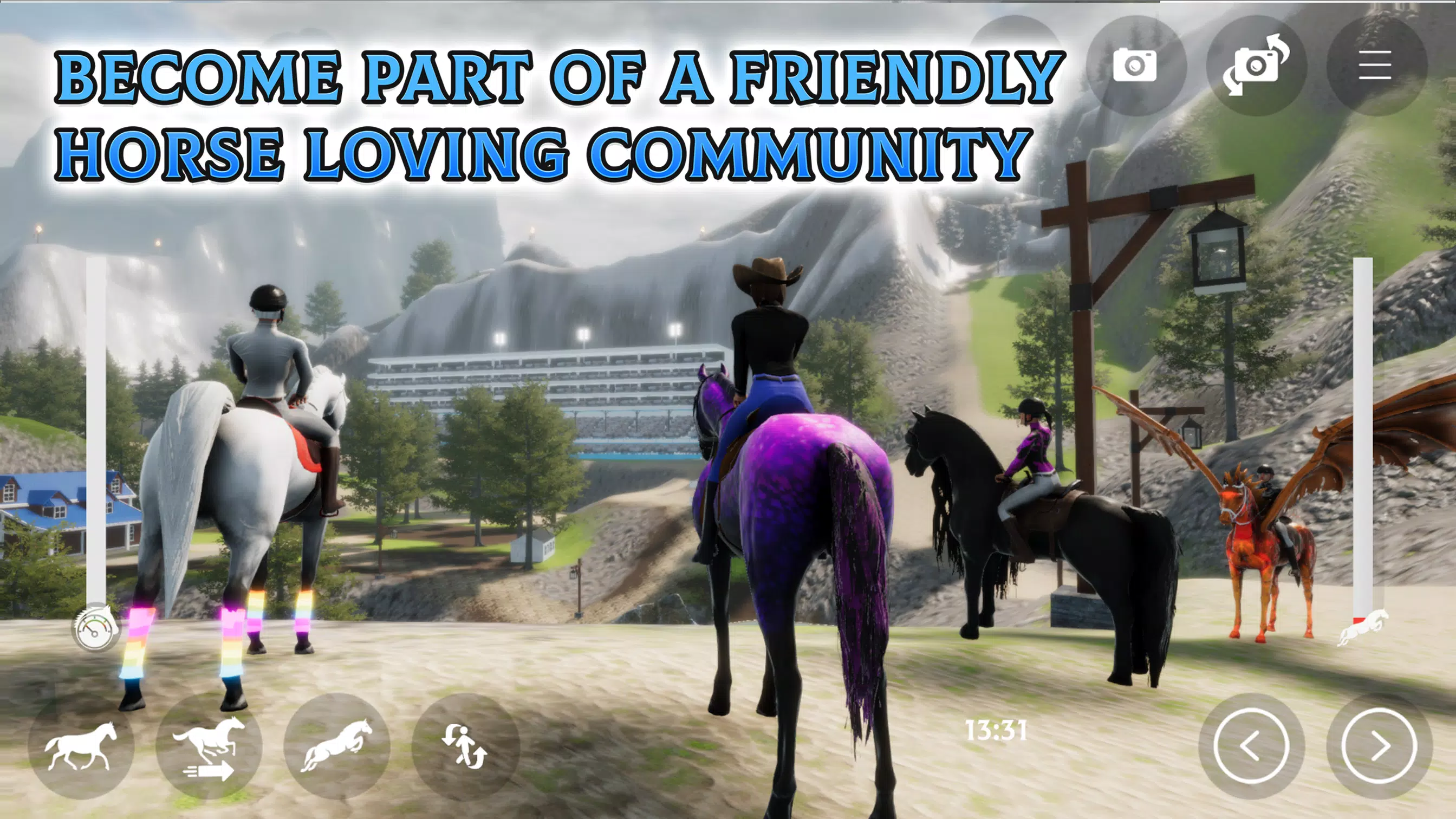 Horse Academy - Equestrian MMO Screenshot 4