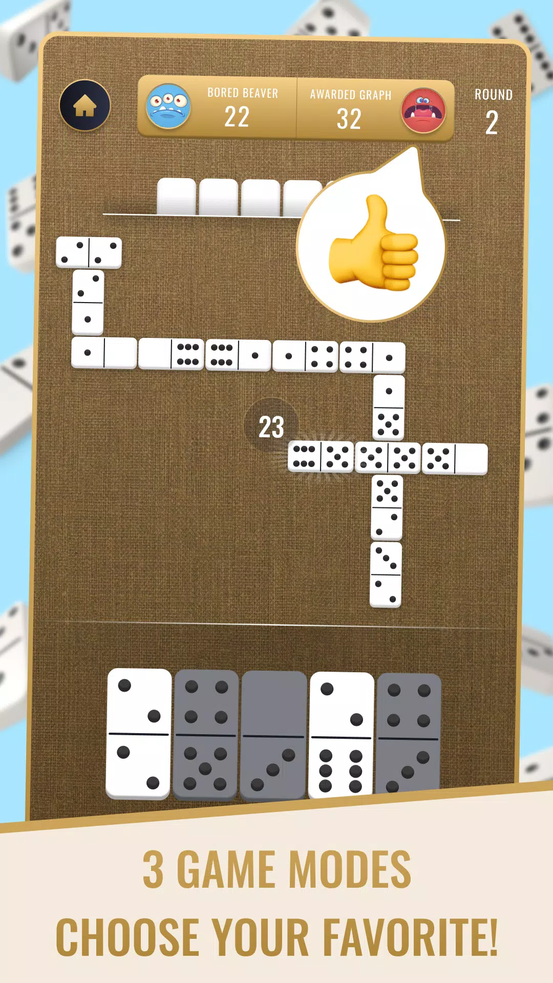 Classic Dominoes: Board Game Capture d'écran 3