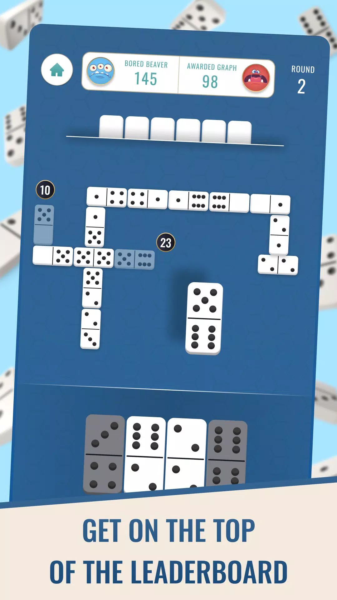 Classic Dominoes: Board Game Ảnh chụp màn hình 4