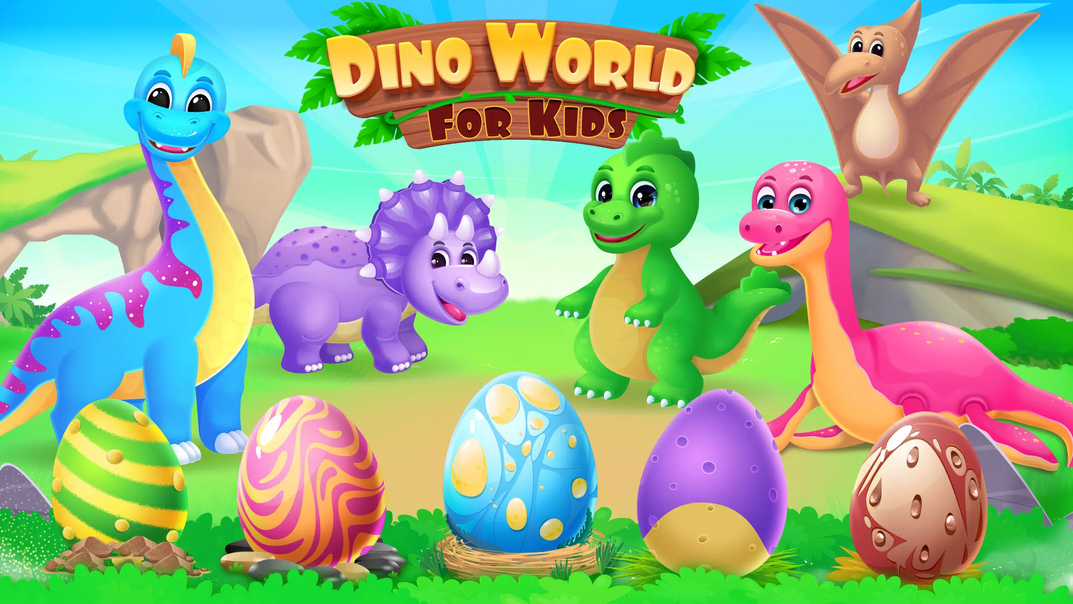 Dino World Jurassic for Kids ภาพหน้าจอ 1