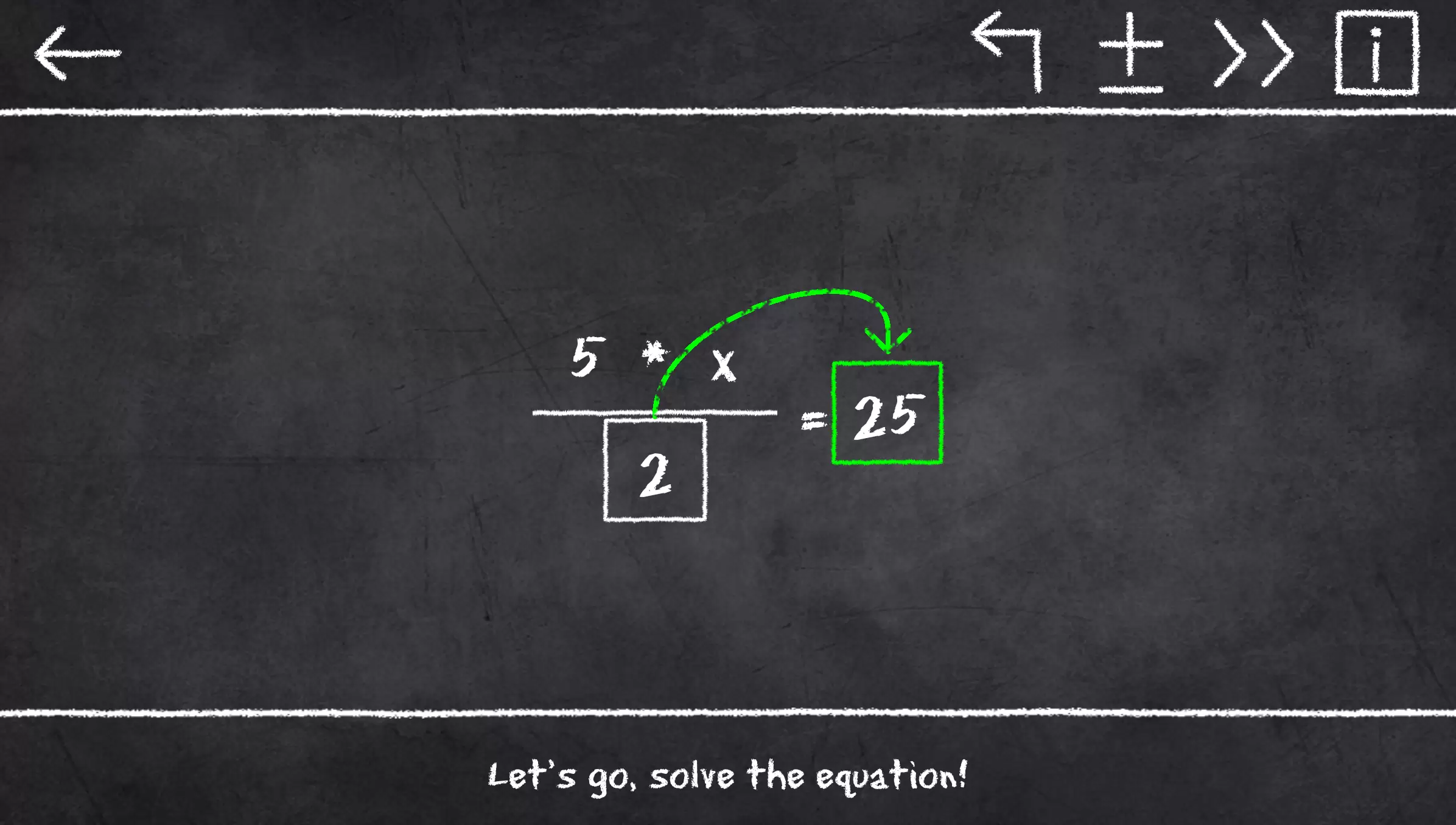 x=1: Learn to solve equations 스크린샷 4