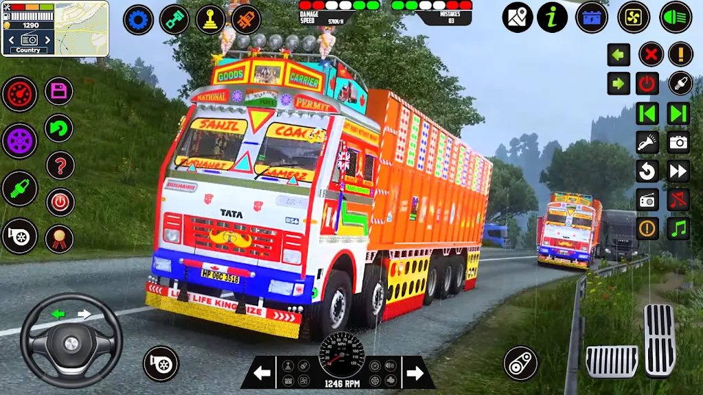 Schermata Indian Lorry Truck Game Sim 3D 4