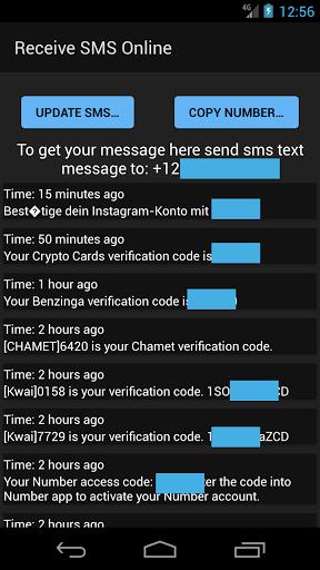 Receive SMS Online Screenshot 3