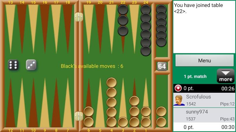 Backgammon Club應用截圖第2張