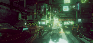 VR Cyberpunk City Ảnh chụp màn hình 1