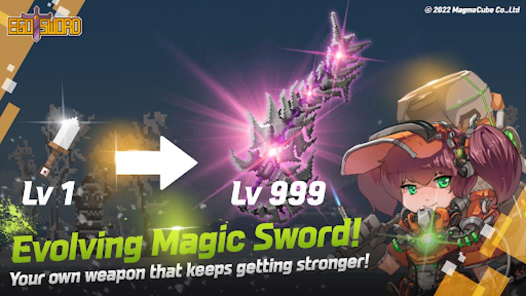 Ego Sword : Idle Hero Training Mod Ảnh chụp màn hình 1