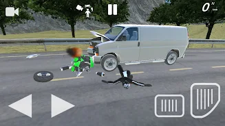 Moto Crash Simulator: Accident স্ক্রিনশট 2