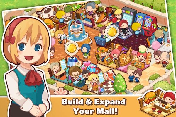 happy mall story mod apk unlimited coins and gems