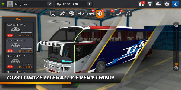 Bus Simulator Indonesia Mod Zrzut ekranu 3