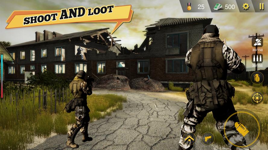 FPS Commando Gun Shooting Game Ảnh chụp màn hình 2