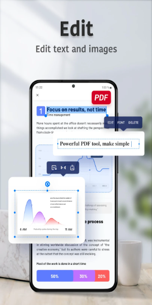 PDF Reader Pro: Editar PDF Captura de pantalla 2