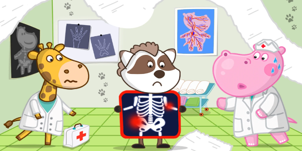 Hippo doctor: Kids hospital Schermafbeelding 1