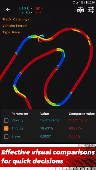 Sim Racing Telemetry Ảnh chụp màn hình 3