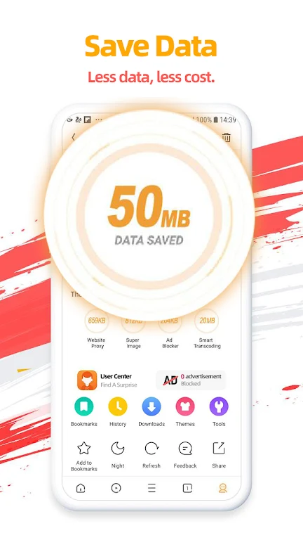 UC Browser Android スクリーンショット 2