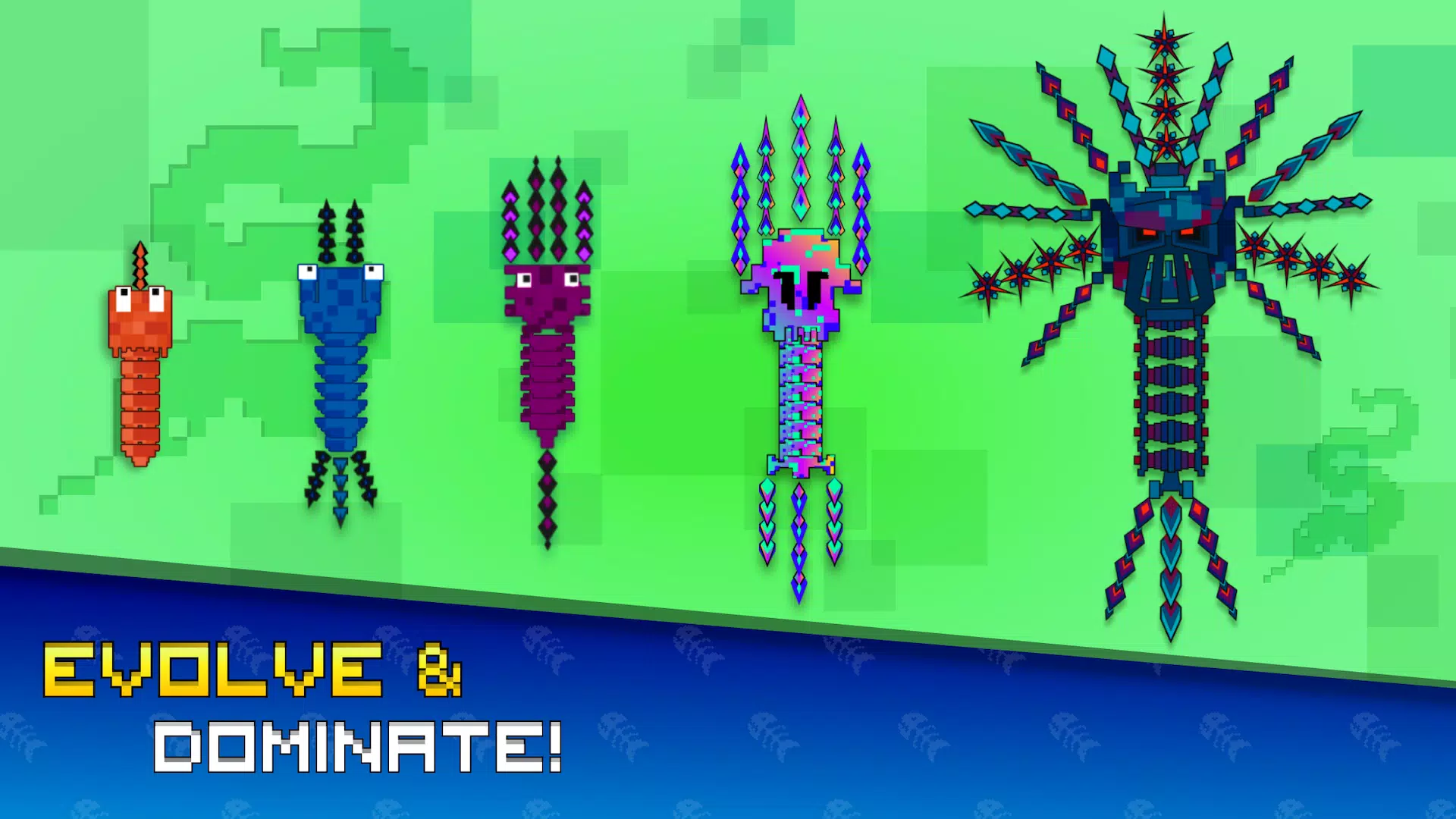 Pixel Sword Fish io Screenshot 1