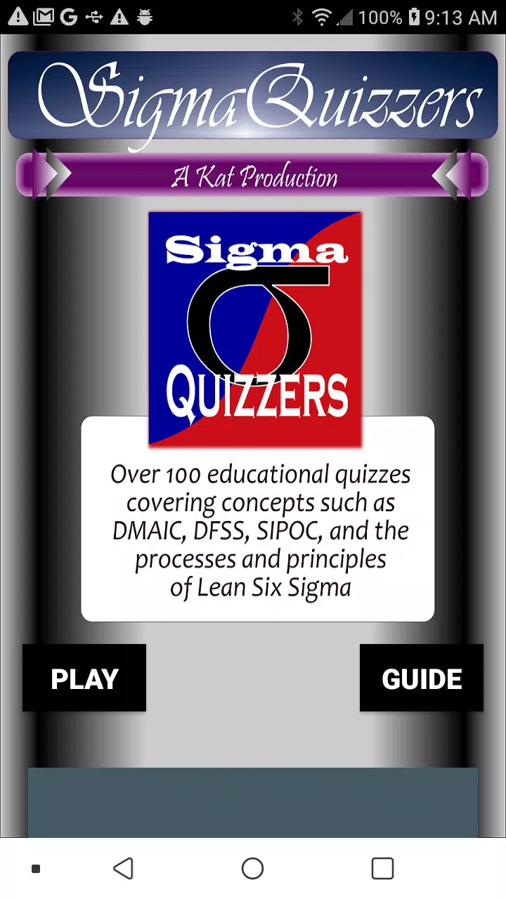 SigmaQuizzers ภาพหน้าจอ 1