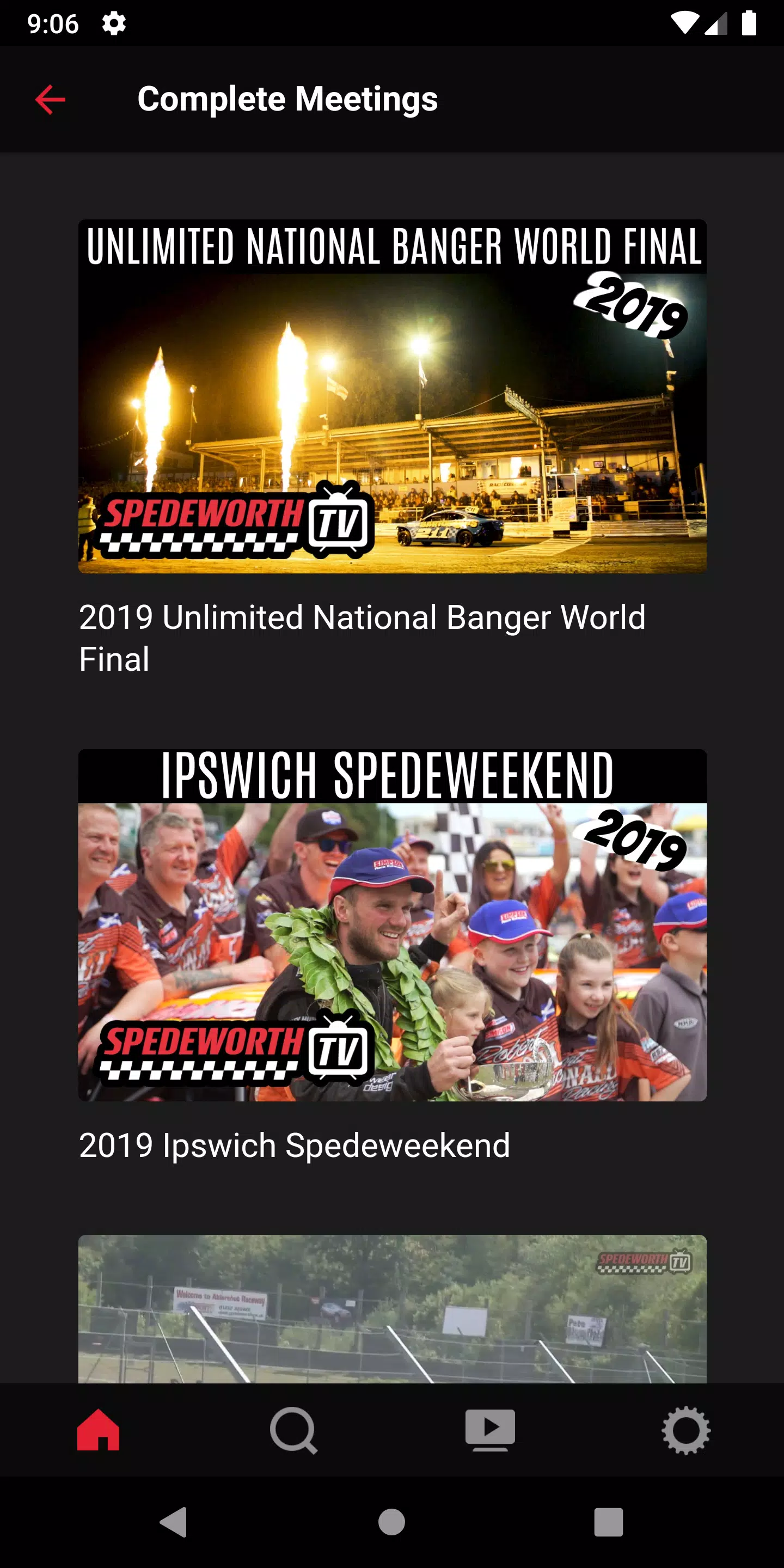 Spedeworth TV Screenshot 2