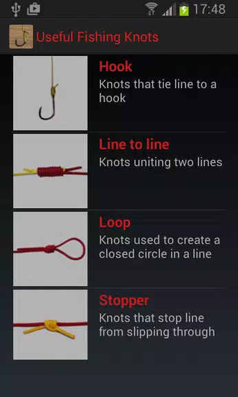 Useful Fishing Knots ဖန်သားပြင်ဓာတ်ပုံ 1