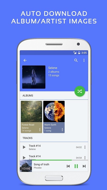 Pulsar Music Player Screenshot 2