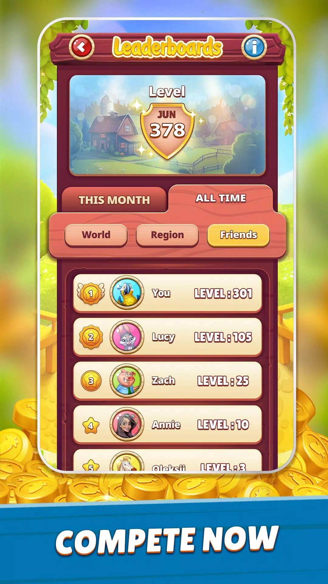 Word Farm Adventure ဖန်သားပြင်ဓာတ်ပုံ 4