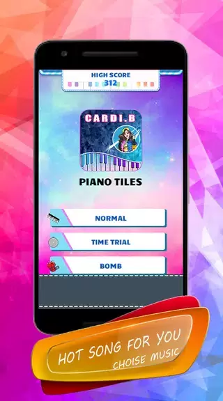 Schermata Cardi B - Piano Tiles 2