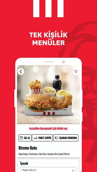 KFC Türkiye – Yemek Siparişi スクリーンショット 3