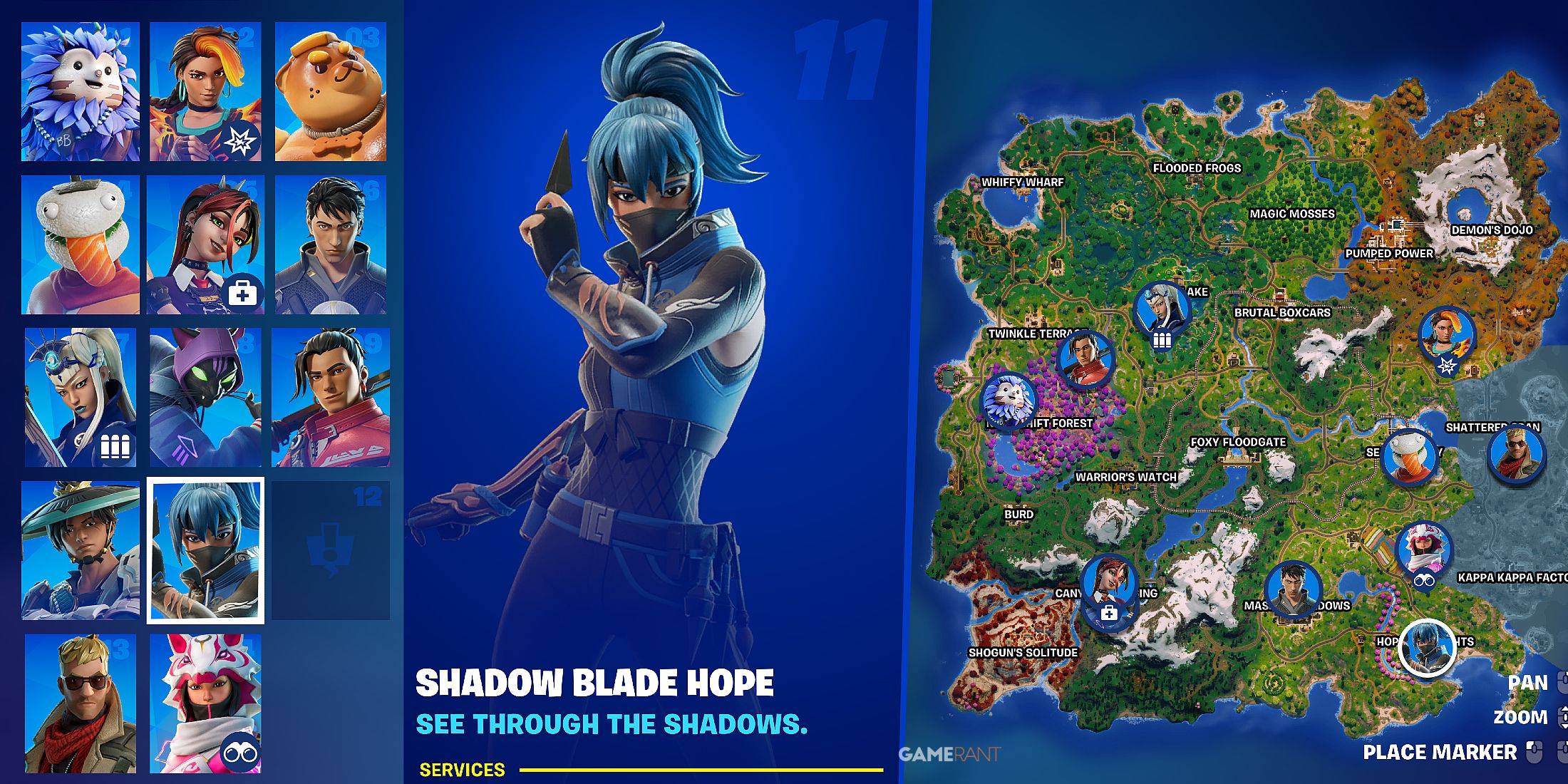 Pencarian Kepakaran Senjata di Fortnite Hunters