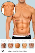 Man Fit Body Photo Editor: Abs 스크린샷 2