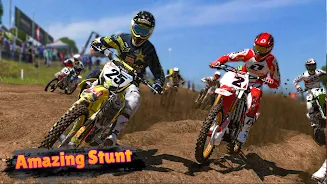 Motocross Stunt Bike Racing 3d Tangkapan skrin 1