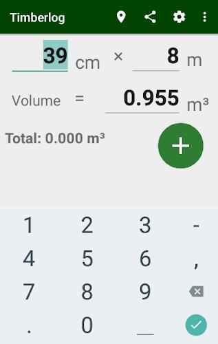 Timberlog - Timber calculator Tangkapan skrin 1