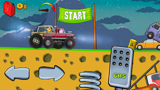 Kids Monster Truck Racing Game স্ক্রিনশট 1