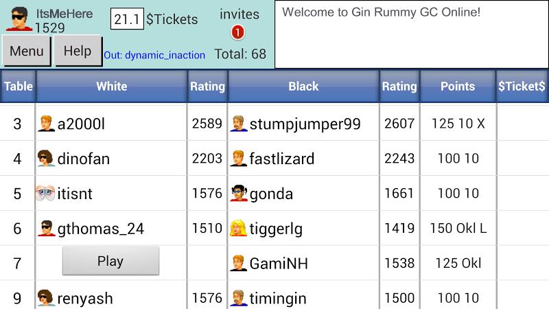 Gin Rummy GC Online應用截圖第2張