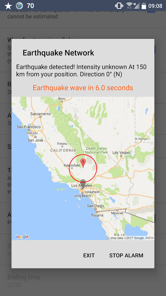 Schermata Earthquake Network Pro Mod 1