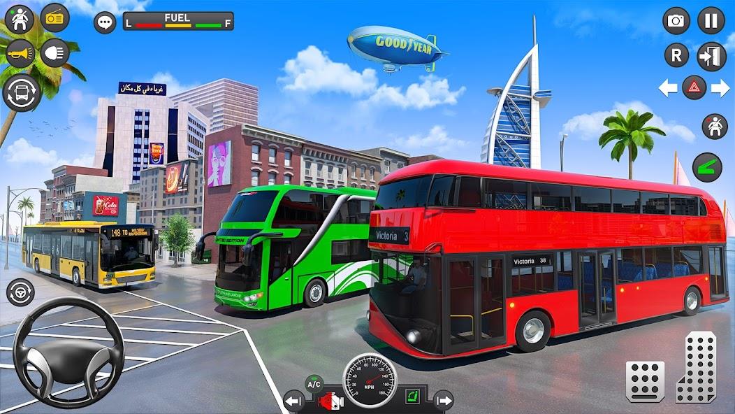 Coach Bus Simulator Games Mod स्क्रीनशॉट 3