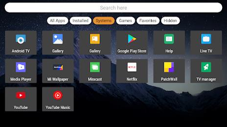 Schermata Smart Tv Launcher 3