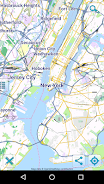 Map of New York offline Скриншот 1