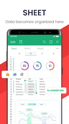 WPS Office-PDF,Word,Sheet,PPT Ảnh chụp màn hình 4