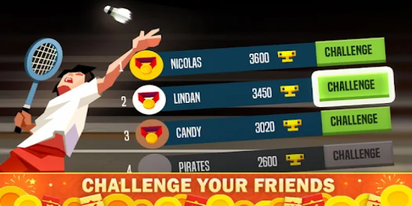 Badminton League MOD Screenshot 2