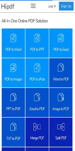 Hipdf Captura de pantalla 1