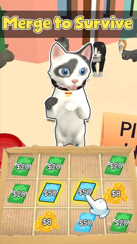 Cat Life: Merge Money スクリーンショット 4