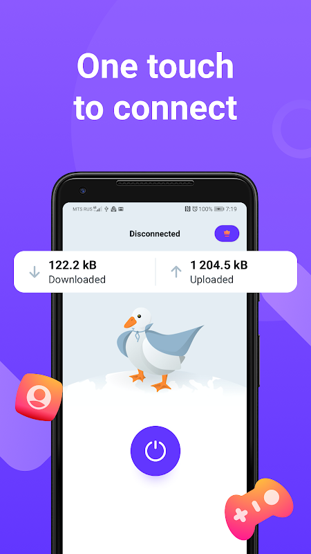 VPN Duck Captura de pantalla 1