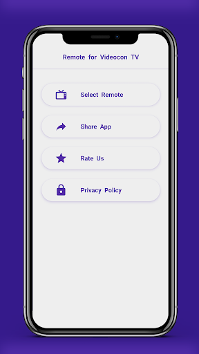 Remote for Videocon TV Captura de pantalla 1